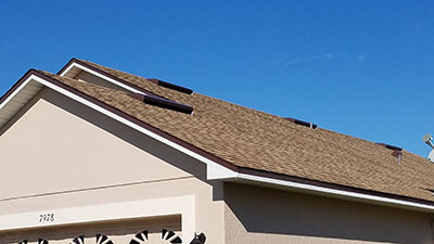 Recent roof repair