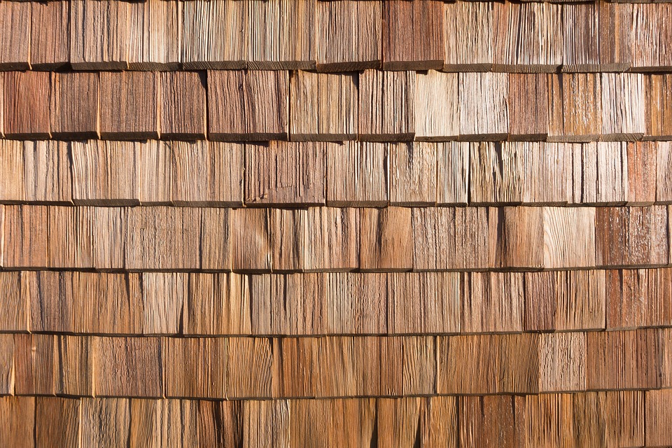 Wooden Roof Shingle